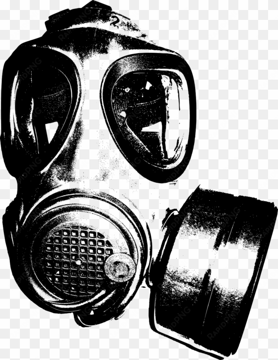 gas mask clipart big - gas mask