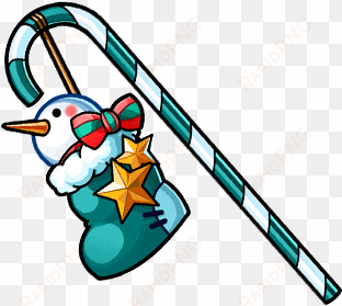 gear-toasty snowman cane render