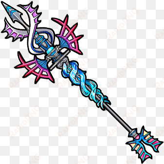 gear trishula divine lance render - unison league trishula