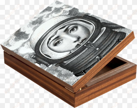 gerusalemme wooden box palombara - fornasetti - tema e variazioni wall plate - no. 181