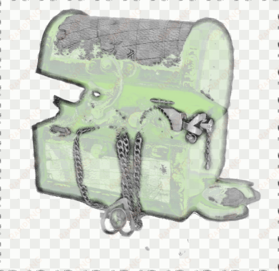 ghostly treasure chest apparition