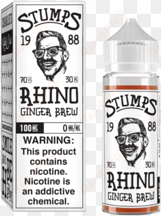 ginger brew - e liquid charlie's chalk dust on stump