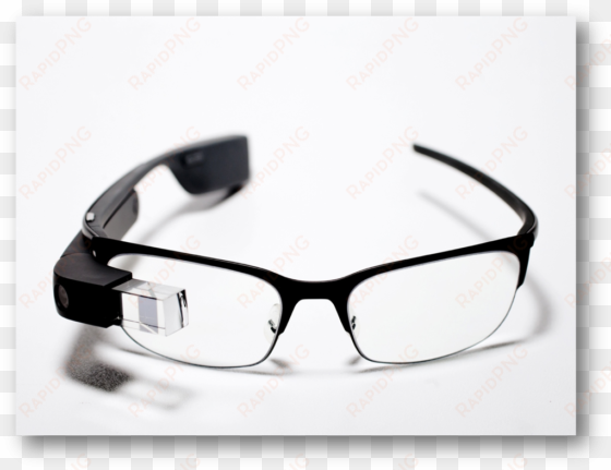 glass googleglass with shadow - augmented reality glasses manufacturing