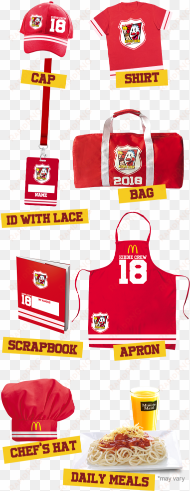 go to your nearest mcdonald's restaurant and register - label