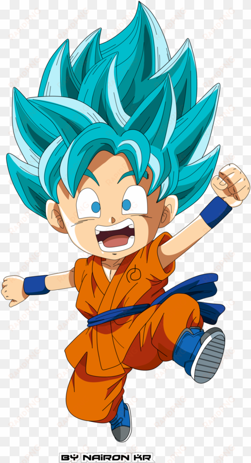 goku ssgss - Ảnh goku chibi