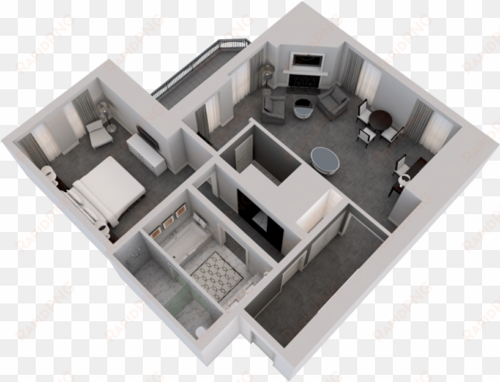 gold coast corner suite - floor plan