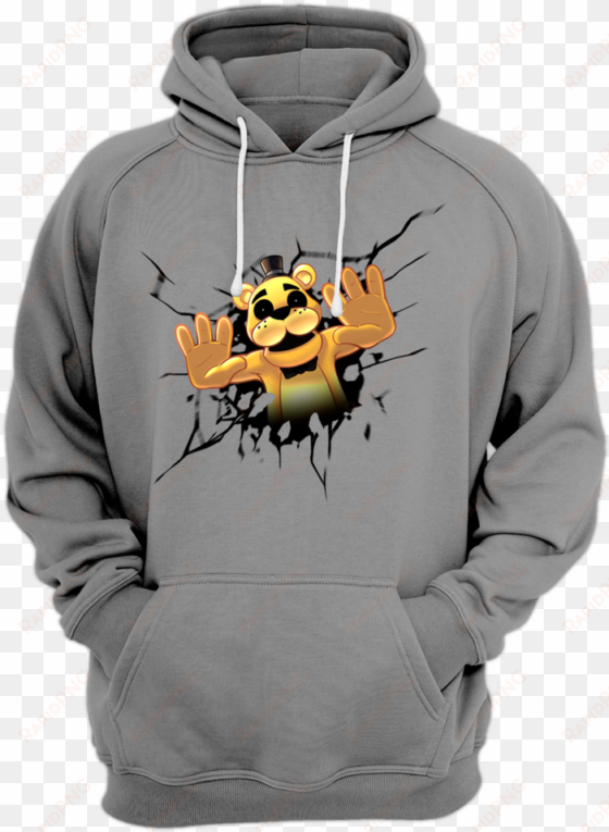 golden freddy burst hoodie