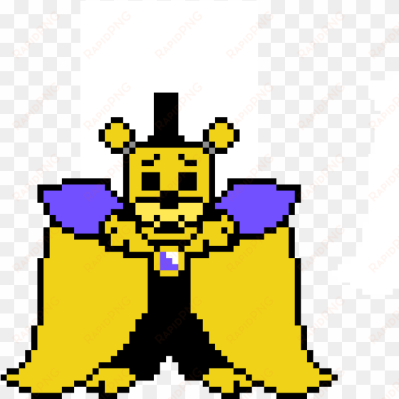 golden freddy=asgore - cartoon