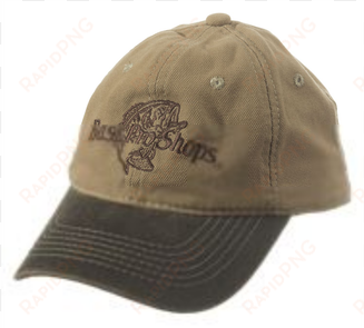 gorra genuina bass pro shops color caqui , visera cafe, - baseball cap