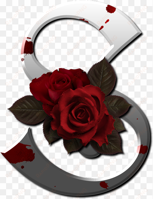 gothic clipart red rose - alphabet goticas abecedario dibujar letras goticas