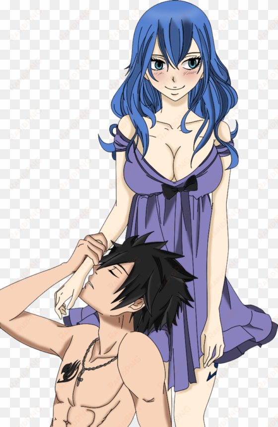 gray and juvia reject your doubt by jasmineblack-d681c6i - gray and juvia png