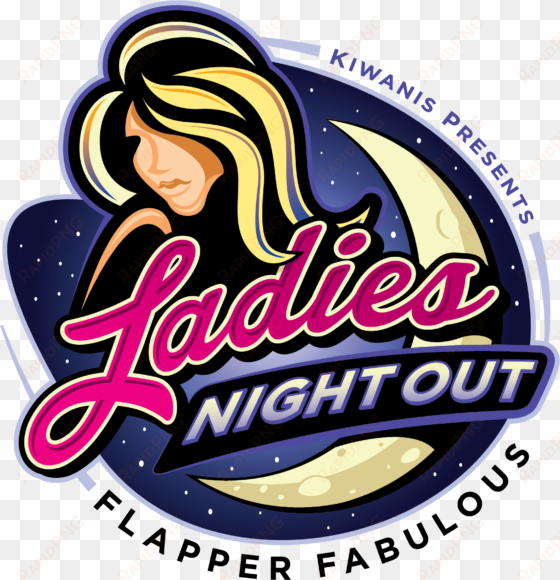 great falls kiwanis ladies night out event logo, - fashion target breast cancer