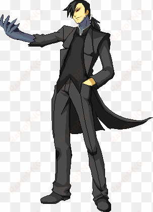 greed ling yao blazblue sprite by fangbladejoker - fullmetal alchemist greed png