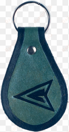 green arrow key chain - keychain