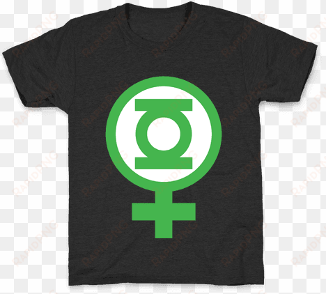 green lantern feminist kids t-shirt - t-shirt