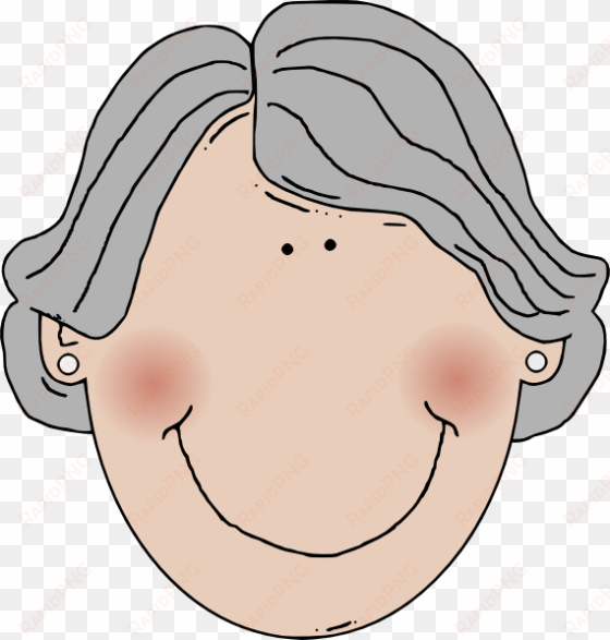 grey hair vector