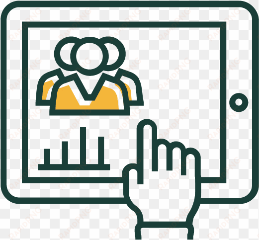 grizzly hotel accounting services virtual growth marketing - mobile wireframe icon