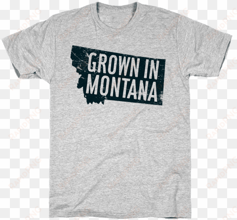 grown in montana mens t-shirt - i'm as cute as a cat out t-shirt: funny t-shirt from