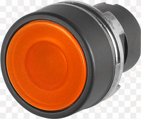 guarded push button illuminated orange - push-button