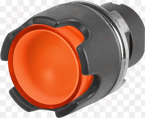 guarded push button illuminated orange - push-button