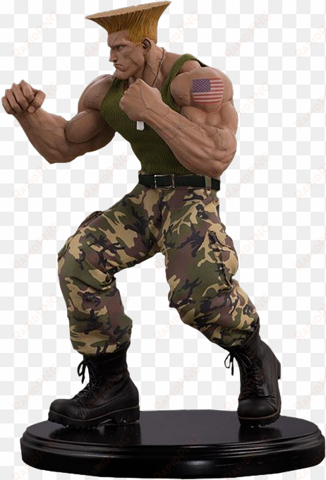 guile statue - guile