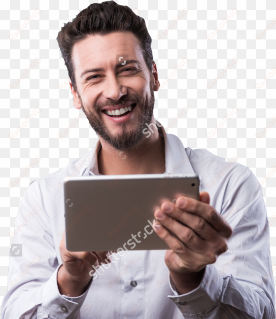 guy-smiling - man