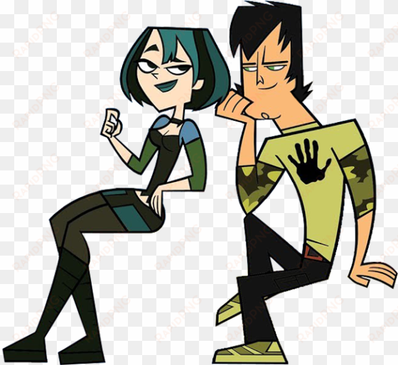 gwent love story cutouts - total drama island trent