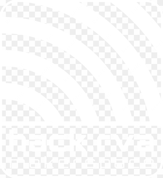 hackrva logo in white for printing on dark background - hackrva