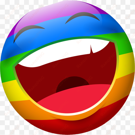 hahaha emoji ftestickers stickers autocollants smile - hahaha emoji