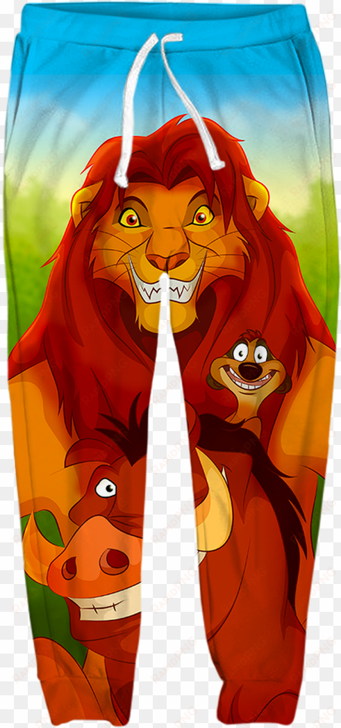 hakuna matata joggers - 1990s