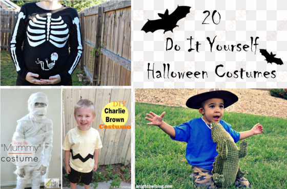 halloween costume collage - easy diy halloween costume boys