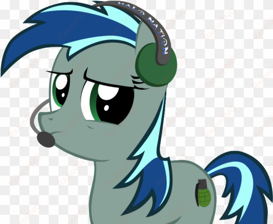 halo nation chat pony - cartoon