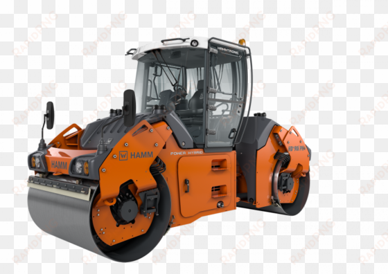 hamm's new ph hybrid powertrain system for tandem asphalt - hamm hd 90 vo