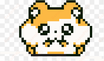 hamtaro - cute food pixel art