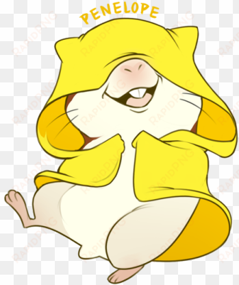 hamtaro & friends - hamtaro penelope