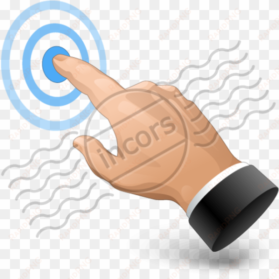 hand touch3 16 image - hand grab icon png