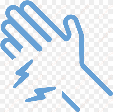 hand/wrist injuries - goodbye symbol