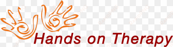 hands on therapy logo thick - massage therapy hands logo