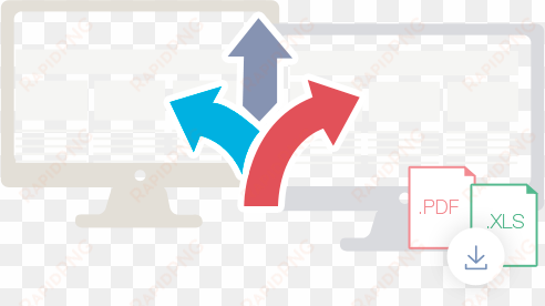 handy with emailed scheduled reports - report automation icon