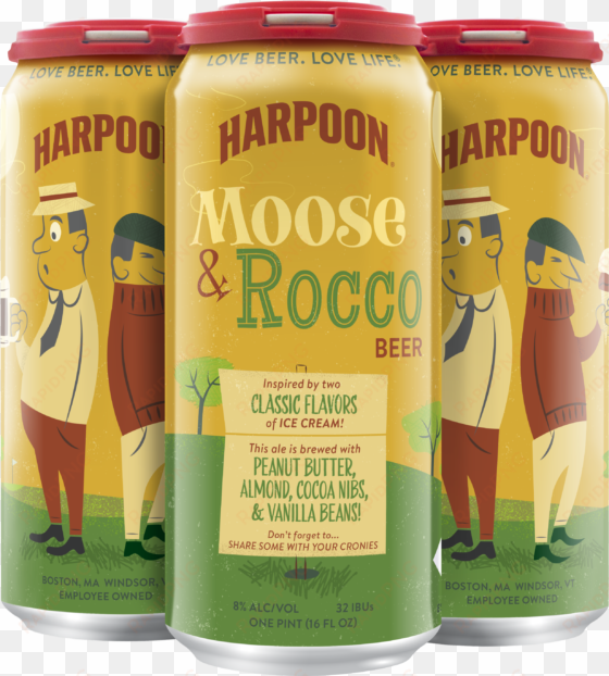 harpoon 100 barrel series - harpoon moose and rocco