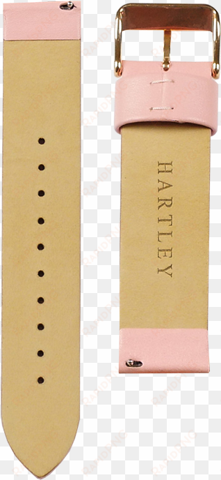 hartley pink leather strap - strap