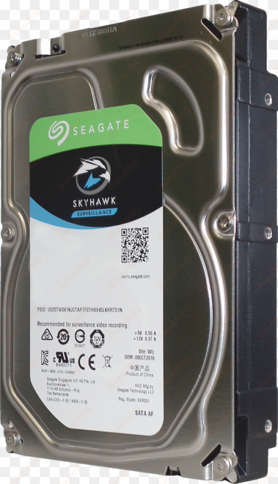 hdd 4tb - 1tb seagate surveillance 3.5" drive skyhawk 6gb/s sata3