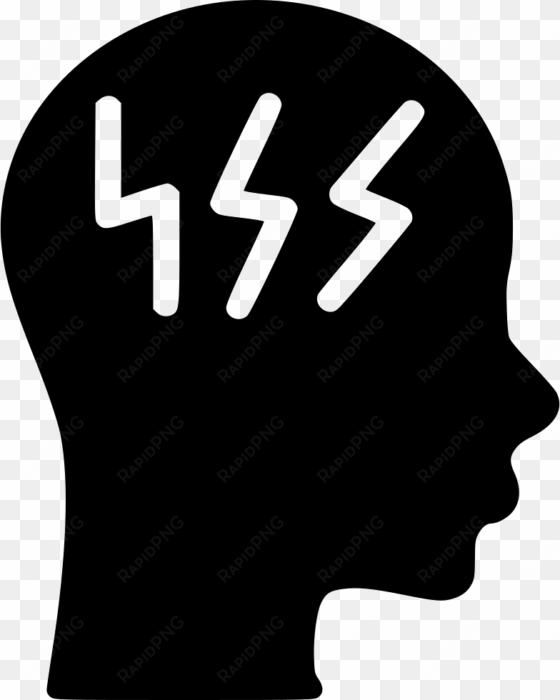 headache comments - migraine vector