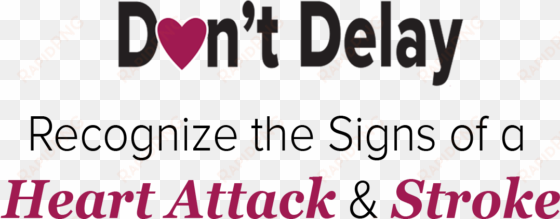 heart attack and stroke warning signs - bortoletto