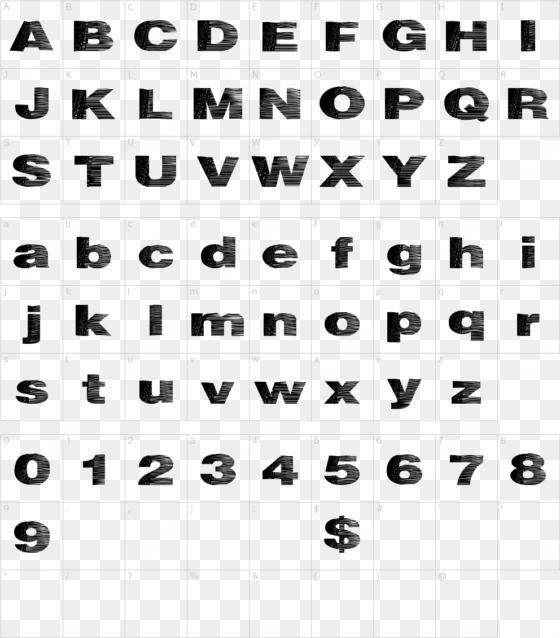 heat wave font - pikmin font