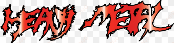 heavy metal logo png
