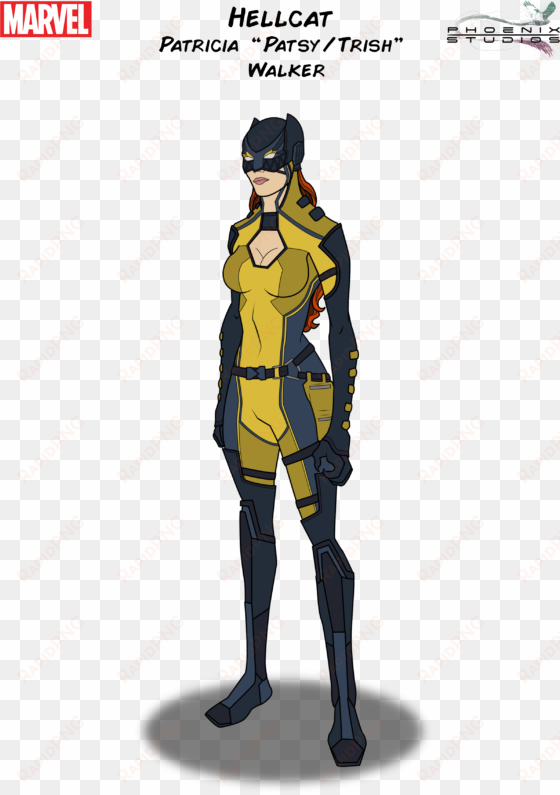 hellcat by phoenixstudios91 - marvel walker iron fist