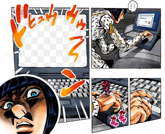 here, have this template, go nuts - jojo vento aureo out of context