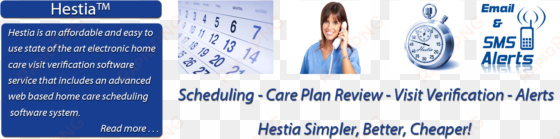 hestia web based home care scheduling and visit verification - project schedule