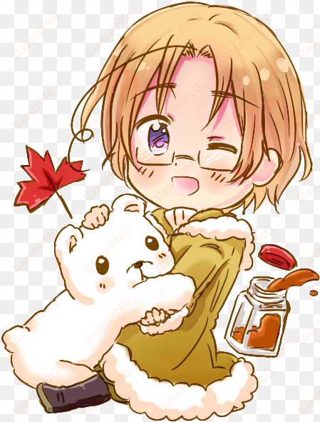hetalia render canada 15 by beacliffxrd-d95mu8x - canada hetalia chibi simple